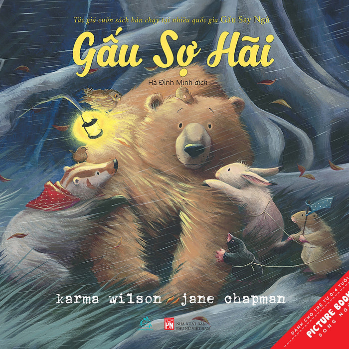 Sách Tranh Song Ngữ Gấu Sợ Hãi - Ehomebooks Sách Tranh Song Ngữ Gấu Sợ Hãi - Ehomebooks