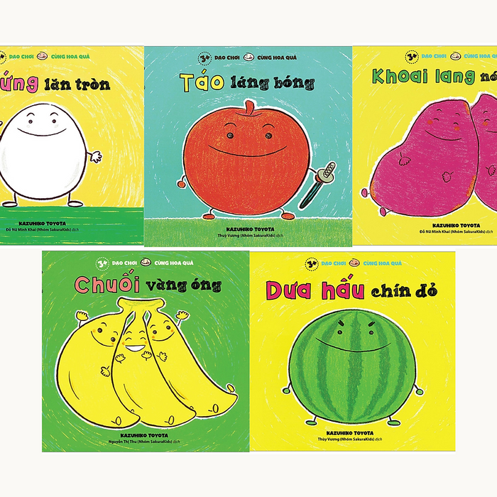 Ehon - Dạo Chơi Cùng Hoa Quả Ehon - Dạo Chơi Cùng Hoa Quả