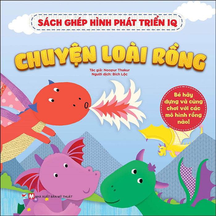 Sách Ghép Hình Phát Triển Iq - Chuyện Loài Rồng Sách Ghép Hình Phát Triển Iq - Chuyện Loài Rồng