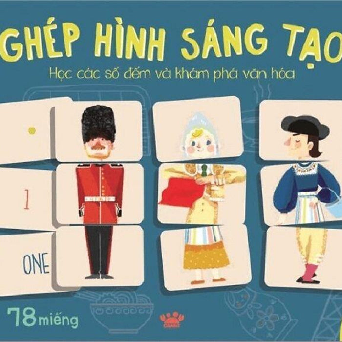 Ghép Hình Sáng Tạo - Học Các Số Đếm Và Khám Phá Văn Hóa Ghép Hình Sáng Tạo - Học Các Số Đếm Và Khám Phá Văn Hóa