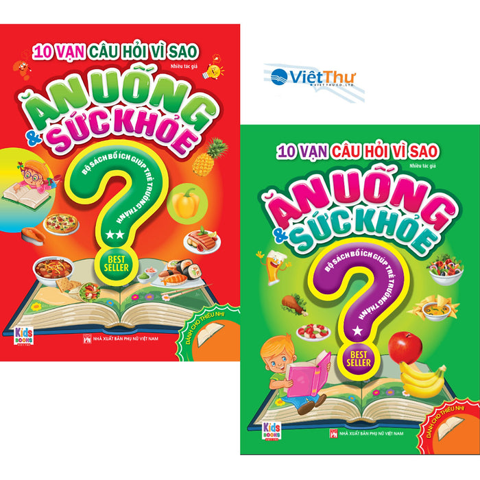 Combo Sách - 10 Vạn Câu Hỏi Vì Sao: Ăn Uống Và Sức Khỏe (2 Tập) Combo Sách - 10 Vạn Câu Hỏi Vì Sao: Ăn Uống Và Sức Khỏe (2 Tập)