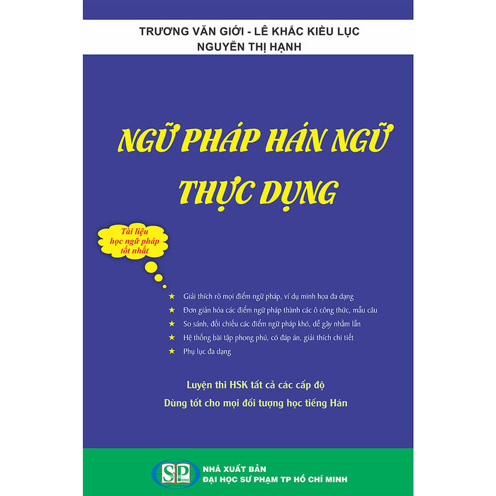Ngữ Pháp Hán Ngữ Thực Dụng Ngữ Pháp Hán Ngữ Thực Dụng