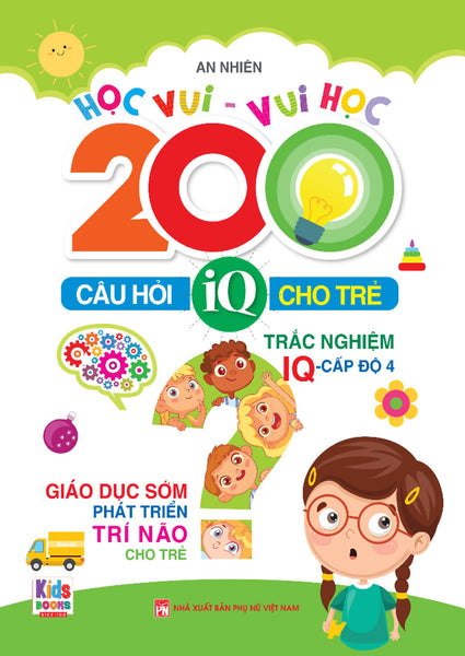 200 Câu Hỏi Iq Cho Trẻ Cấp Độ 4 _Vt