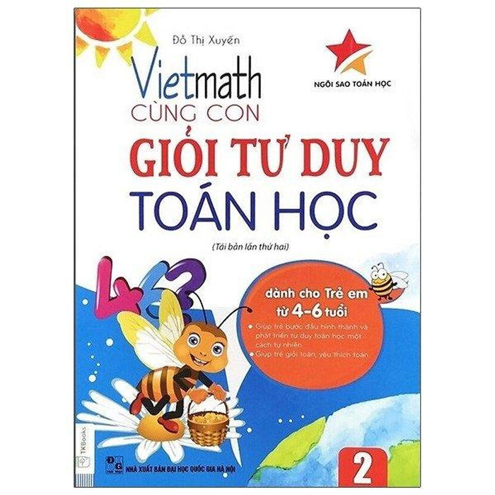 Vietmath - Cùng Con Giỏi Tư Duy Toán Học - Tập 2 Vietmath - Cùng Con Giỏi Tư Duy Toán Học - Tập 2