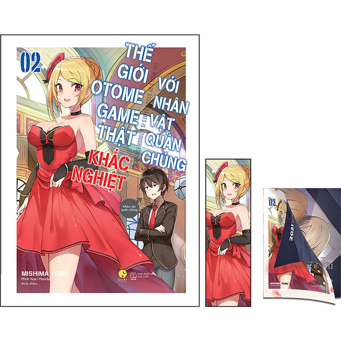 Thế Giới Otome Game Thật Khắc Nghiệt Với Nhân Vật Quần Chúng - Tập 2 (Tặng Kèm: 01 Postcard Lịch Gập 2 Mặt (22 X 16 Cm) +  01 Bookmark) Thế Giới Otome Game Thật Khắc Nghiệt Với Nhân Vật Quần Chúng - Tập 2 (Tặng Kèm: 01 Postcard Lịch Gập 2 Mặt (22 X 16 Cm) +  01 Bookmark)
