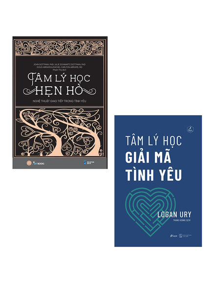 Combo Tâm Lý Học Hẹn Hò - Nghệ Thuật Giao Tiếp Trong Tình Yêu + Tâm Lý Học Giải Mã Tình Yêu (Bộ 2 Cuốn)_Sky