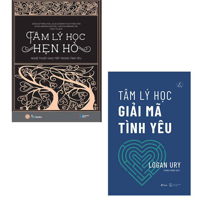 Combo Tâm Lý Học Hẹn Hò - Nghệ Thuật Giao Tiếp Trong Tình Yêu + Tâm Lý Học Giải Mã Tình Yêu (Bộ 2 Cuốn)_Sky Combo Tâm Lý Học Hẹn Hò - Nghệ Thuật Giao Tiếp Trong Tình Yêu + Tâm Lý Học Giải Mã Tình Yêu (Bộ 2 Cuốn)_Sky