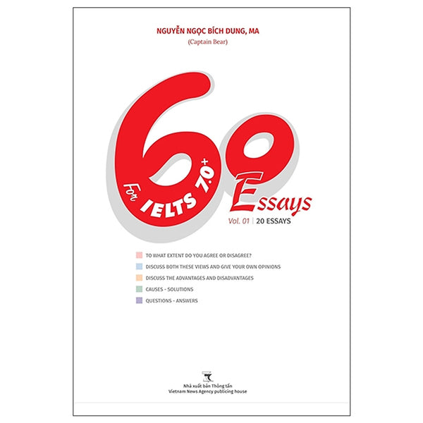 60 Essays For Ielts 7.0+ - Vol.01 | 20 Essays