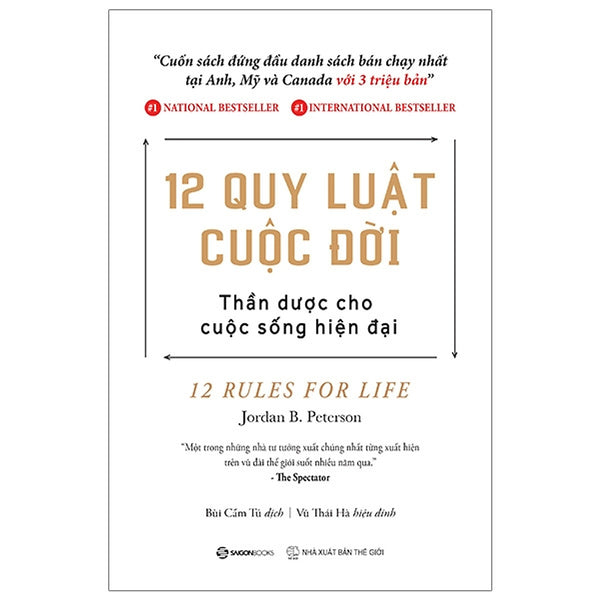 12 Quy Luật Cuộc Đời: Thần Dược Cho Cuộc Sống Hiện Đại - Jor Dan B Peterson