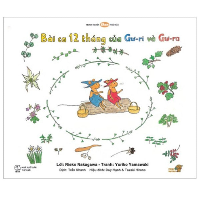 Tranh Truyện Ehon Nhật Bản - Bài Ca 12 Tháng Của Gư-Ri Và Gư-Ra Tranh Truyện Ehon Nhật Bản - Bài Ca 12 Tháng Của Gư-Ri Và Gư-Ra