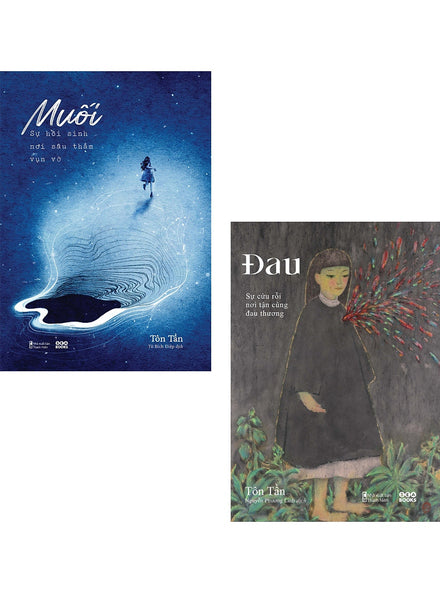 Combo Muối - Sự Hồi Sinh Nơi Sâu Thẳm Vụn Vỡ + Đau - Sự Cứu Rỗi Nơi Tận Cùng Đau Thương (Bộ 2 Cuốn) _Az