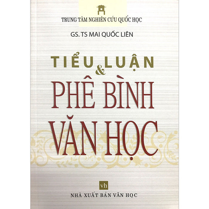 Tiểu Luận & Phê Bình Văn Học Tiểu Luận & Phê Bình Văn Học