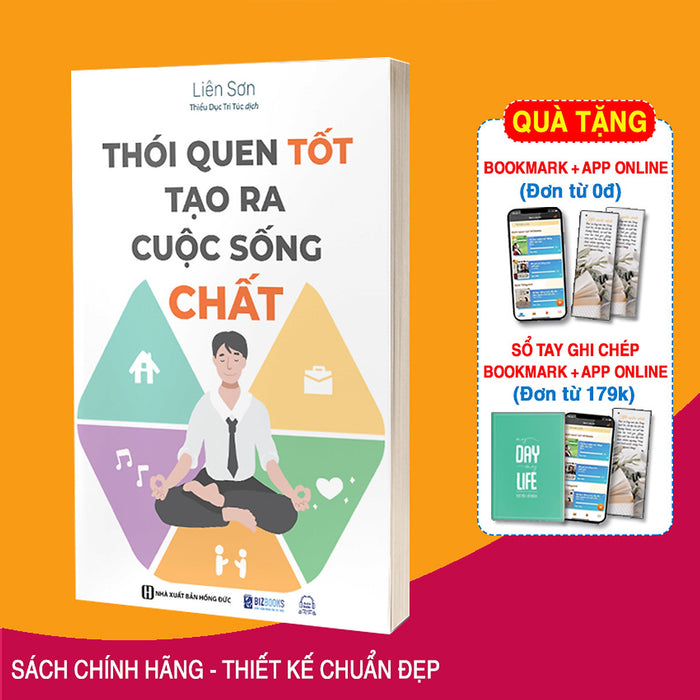 Sách Thói Quen Tốt Tạo Ra Cuộc Sống Chất Sách Thói Quen Tốt Tạo Ra Cuộc Sống Chất