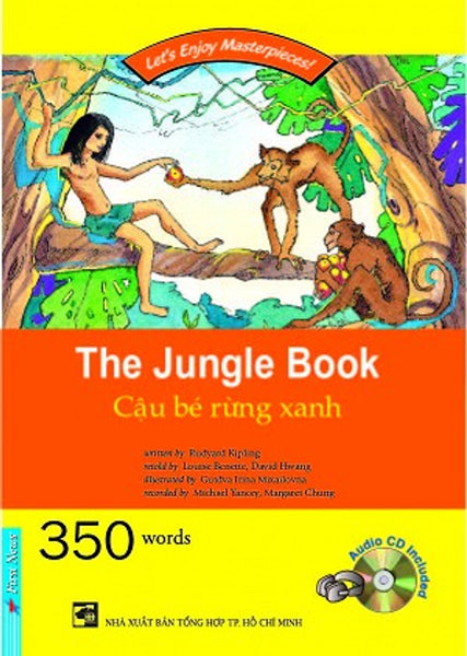 Happy Reader - Cậu Bé Rừng Xanh (Kèm 1 Cd) - Tái Bản
