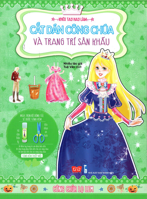 Khéo Tay Hay Làm - Cắt Dán Công Chúa Và Trang Trí Sân Khấu - Công Chúa Lọ Lem Khéo Tay Hay Làm - Cắt Dán Công Chúa Và Trang Trí Sân Khấu - Công Chúa Lọ Lem