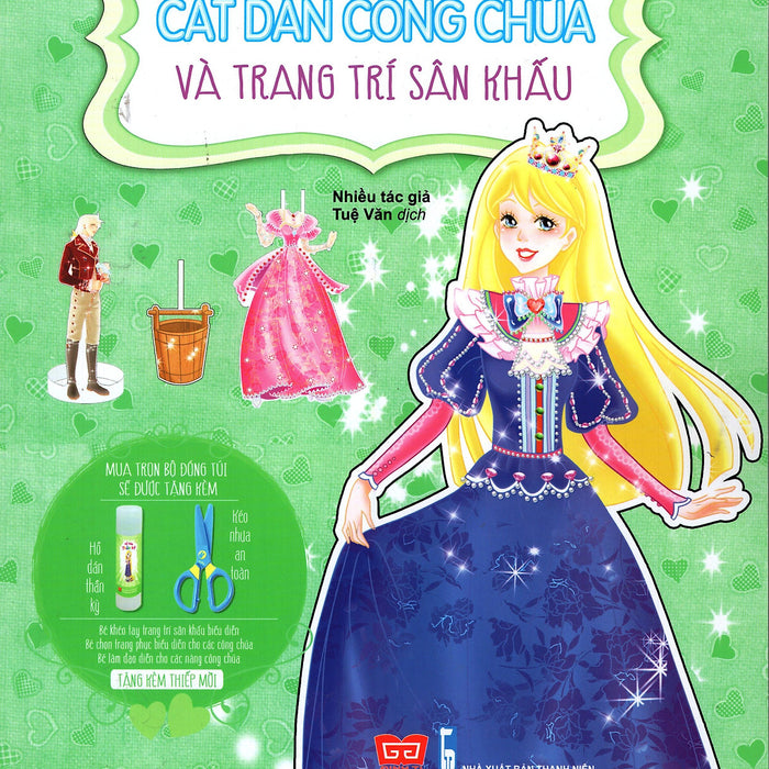 Khéo Tay Hay Làm - Cắt Dán Công Chúa Và Trang Trí Sân Khấu - Công Chúa Lọ Lem Khéo Tay Hay Làm - Cắt Dán Công Chúa Và Trang Trí Sân Khấu - Công Chúa Lọ Lem