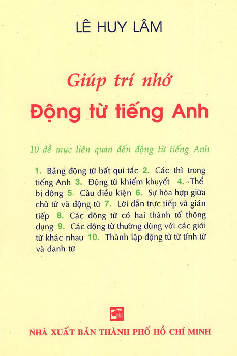 Giúp Trí Nhớ Động Từ Tiếng Anh Giúp Trí Nhớ Động Từ Tiếng Anh