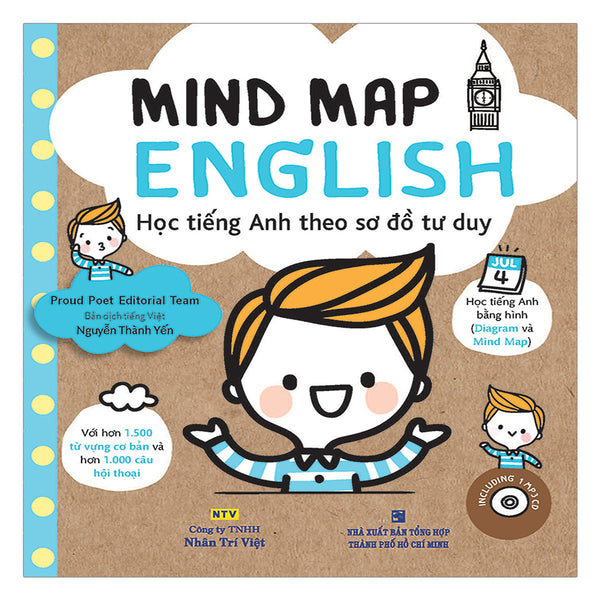 Mind Map English - Học Tiếng Anh Theo Sơ Đồ Tư Duy (Kèm Cd Hoặc File Mp3)