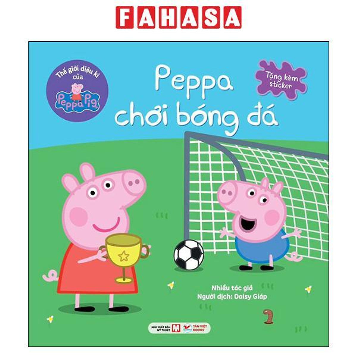 Sách - Thế Giới Diệu Kì Của Peppa Pig - Peppa Chơi Bóng Đá