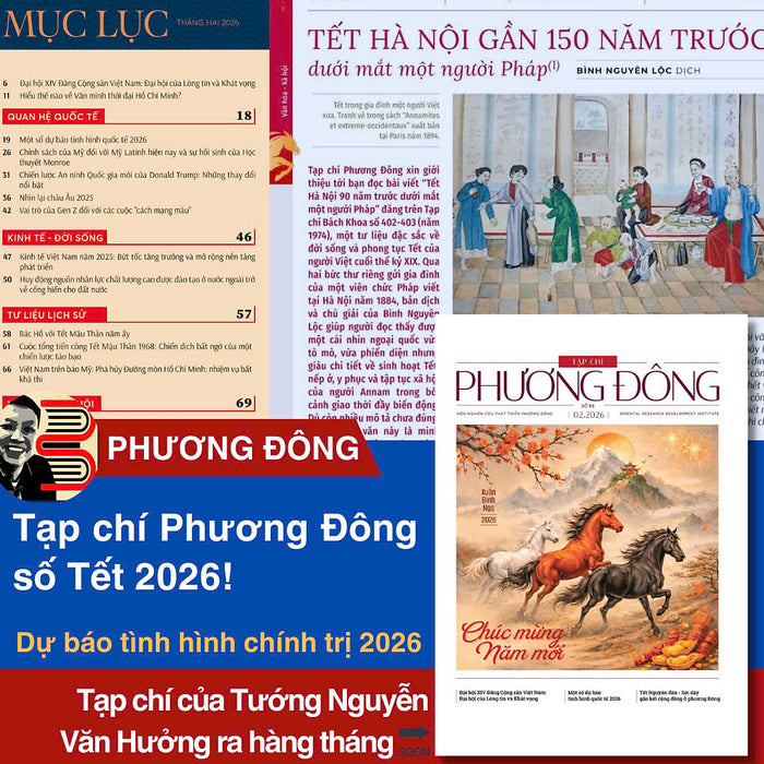 (Số 86 – Số Tết) Tạp Chí Phương Đông 02/2026 – Nhiều Tác Giả – Viện Nghiên Cứu Phát Triển Phương Đông