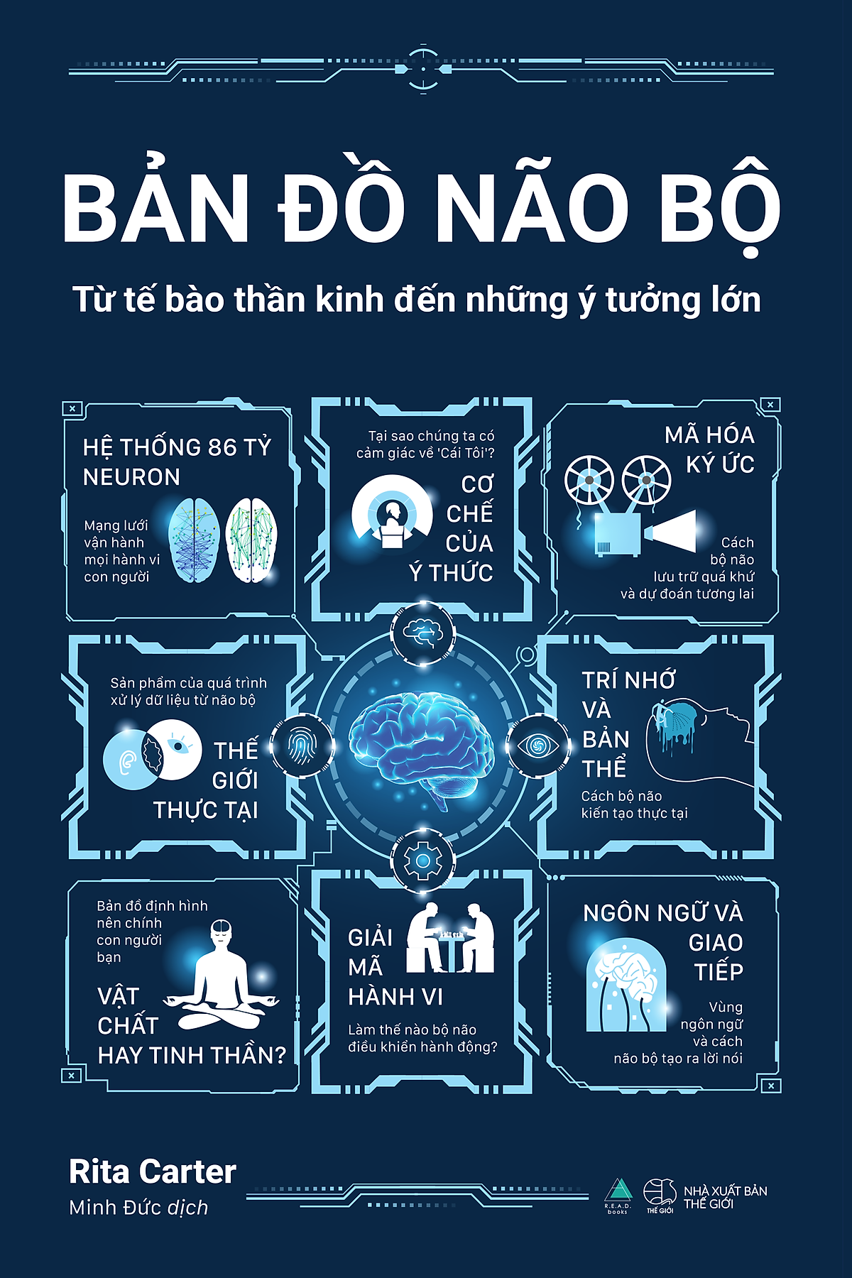 Sách Bản Đồ Não Bộ - Từ Tế Bào Thần Kinh Đến Những Ý Tưởng Lớn