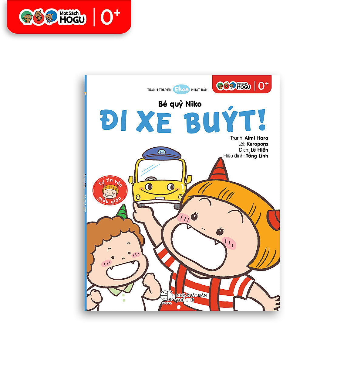 Truyện Ehon Bé 1-2-3 Tuổi - Bé Quỷ Niko Đi Xe Buýt