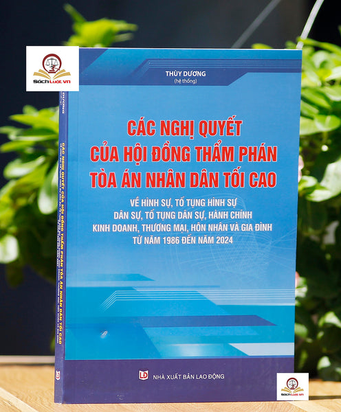 Các Nghị Quyết Của Hội Đồng Thẩm Phán Tòa Án Nhân Dân Tối Cao Về Hình Sự, Tố Tụng Hình Sự, Dân Sự, Tố Tụng Dân Sự, Hành Chính, Tố Tụng Hành Chính, Kinh Doanh, Thương Mại, Hôn Nhân Và Gia Đình (Từ Năm 1986 Đến Năm 2024)