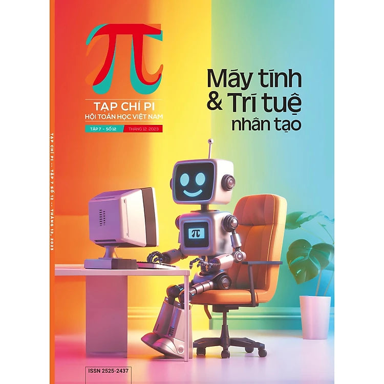 Tạp chí Pi - Hội Toán Việt Nam/Trọn bộ 10 cuốn - 12 số năm 2023