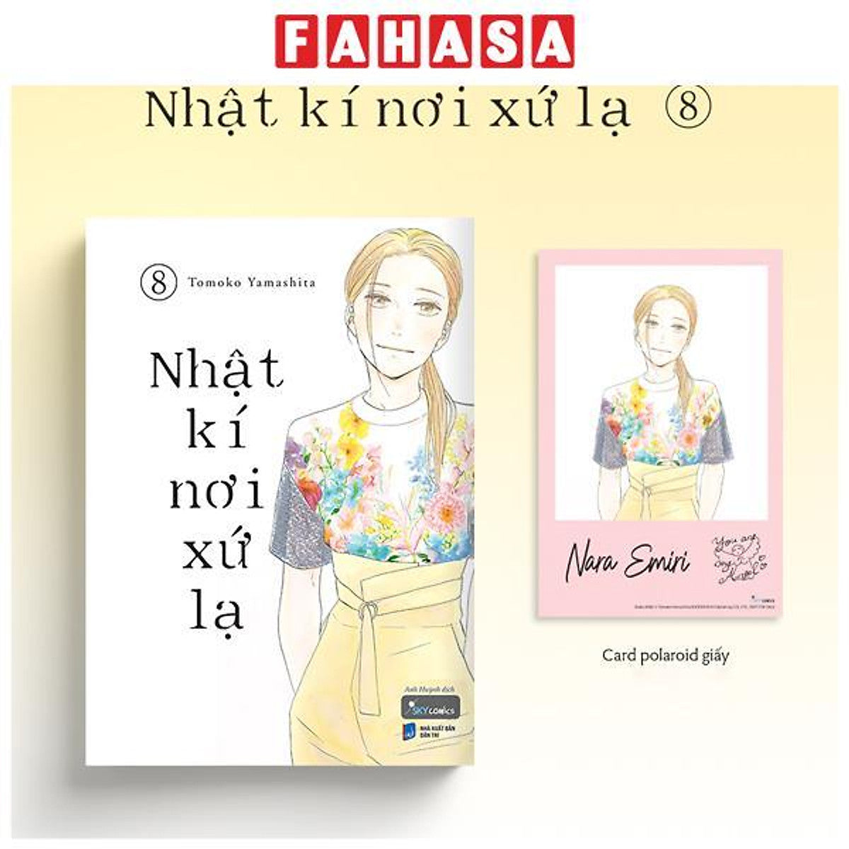 Sách - Nhật Kí Nơi Xứ Lạ - Tập 8 - Tặng Kèm Card Polaroid Giấy