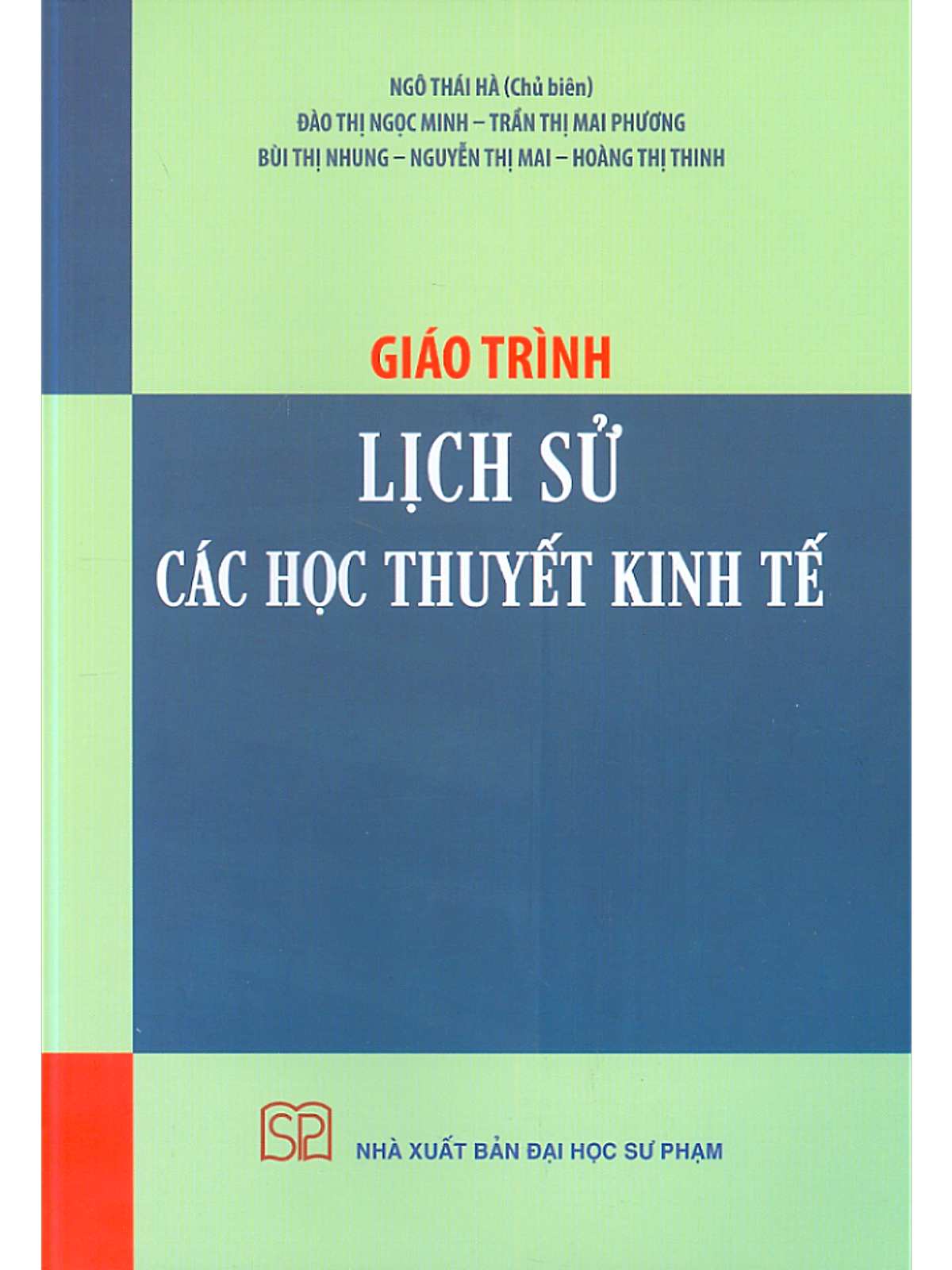 Giáo Trình Lịch Sử Các Học Thuyết Kinh Tế