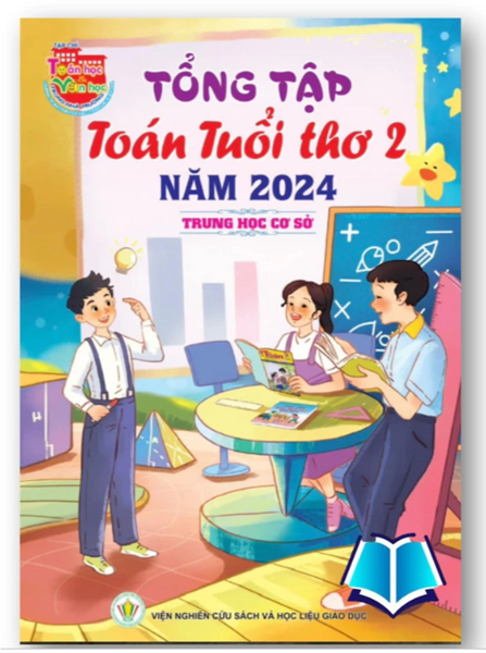 Sách - Tổng Tập Toán Tuổi Thơ 2 - 2024 ( Trung Học Cơ Sơ )