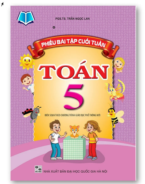 Sách - Phiếu Bài Tập Cuối Tuần Toán 5 - Kết Nối