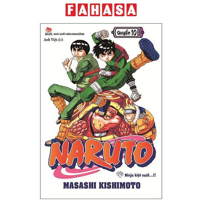 Sách - Naruto - Tập 10 - Ninja Kiệt Xuất…!! (Tái Bản 2025)