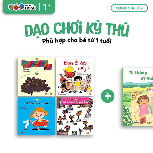 Truyện Ehon Bé 1-2-3 Tuổi - Bộ 5 Cuốn Dạo Chơi Kỳ Thú