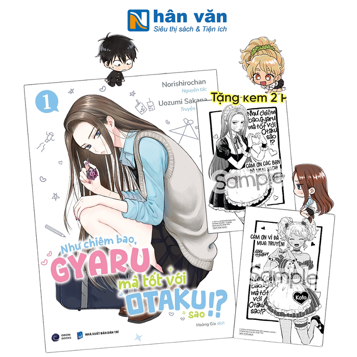 Truyện Tranh - Như Chiêm Bao, Gyaru Mà Tốt Với Otaku Sao!? - Norishirochan, Uozumi Sakana - Tập 1