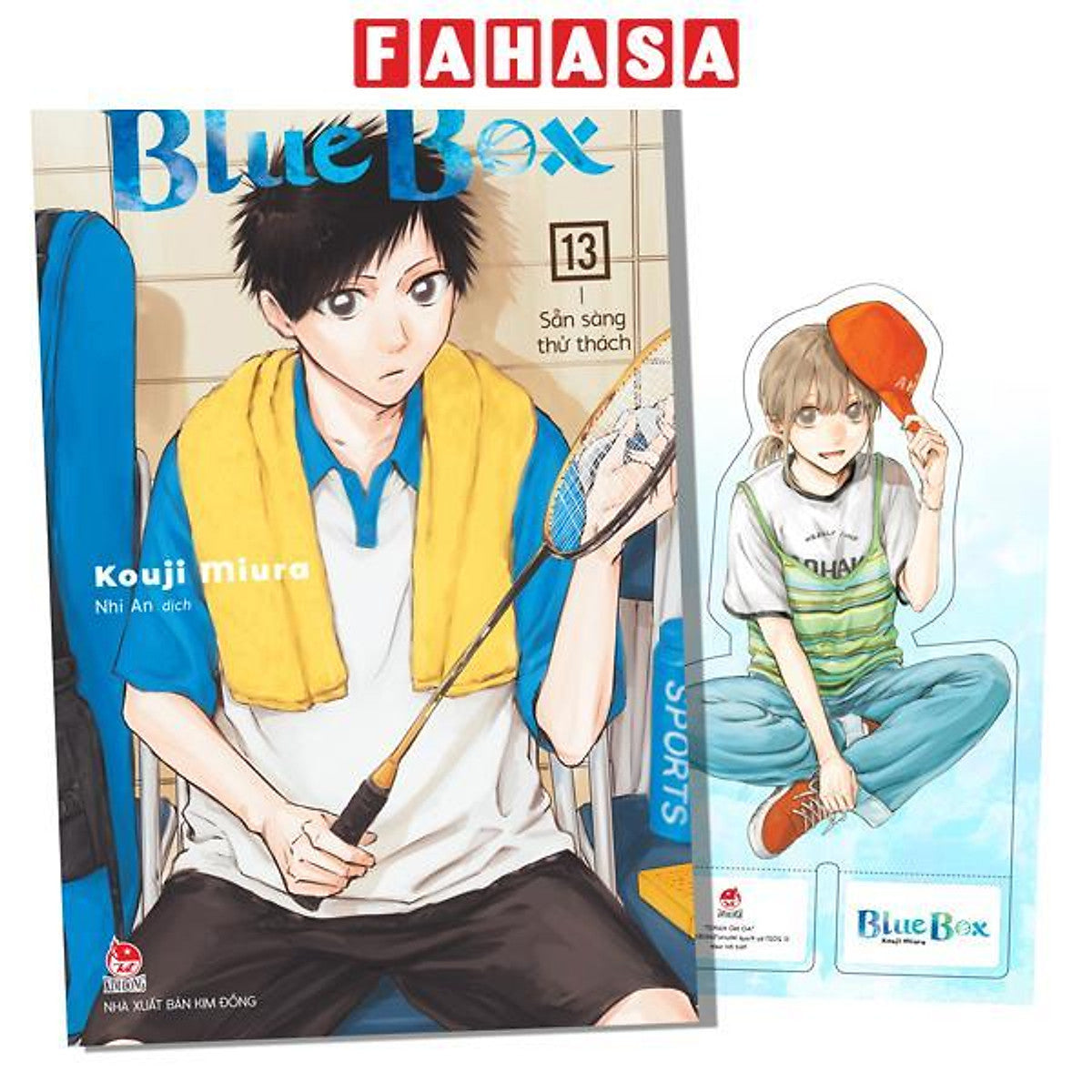 Sách - Blue Box - Tập 13 - Sẵn Sàng Thử Thách - Tặng Kèm Standee Pvc