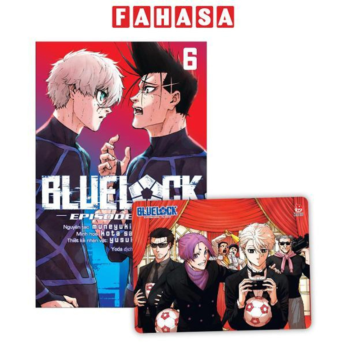 Sách - Bluelock - Episode Nagi - Tập 6 - Tặng Kèm Card Pvc
