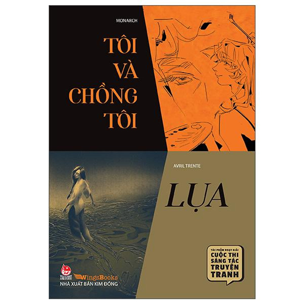Sách - Tác Phẩm Đoạt Giải Cuộc Thi Sáng Tác Truyện Tranh - Tôi Và Chồng Tôi Và Lụa