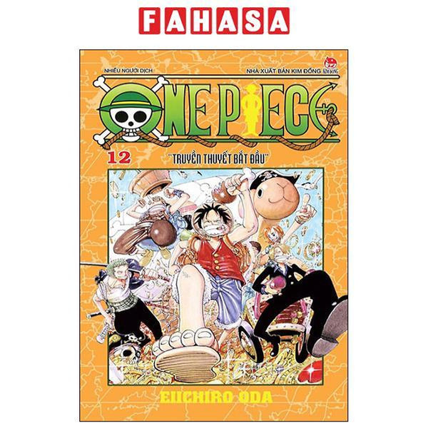 Sách - One Piece - Tập 12 - Truyền Thuyết Bắt Đầu (Tái Bản 2025)