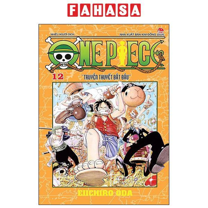 Sách - One Piece - Tập 12 - Truyền Thuyết Bắt Đầu (Tái Bản 2025)