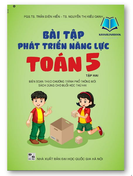 Sách - Bài Tập Phát Triển Năng Lực Toán 5 Tập 1 + 2 (Biên Soạn Theo Sgk Toán 5 )