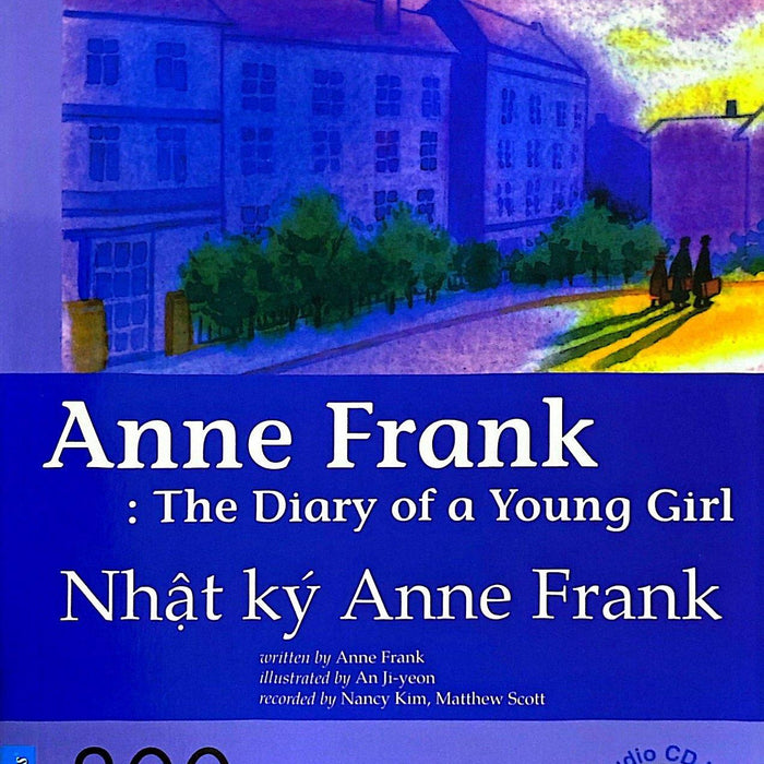 Sách - Happy Reader - Nhật Ký Anne Frank (Kèm Cd)