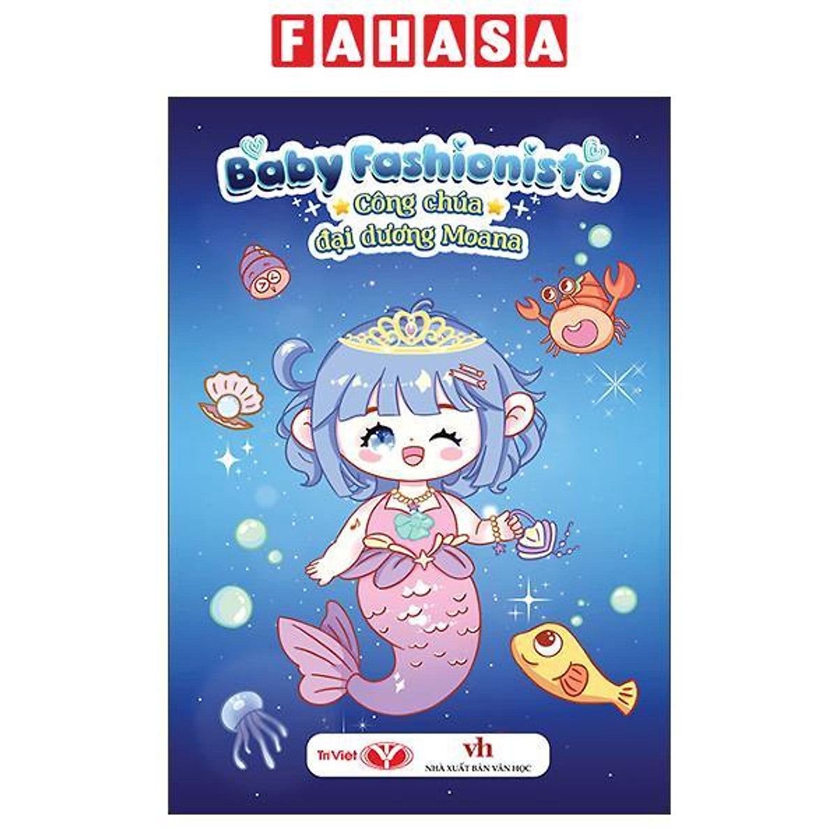 Sách - Baby Fashionista - Công Chúa Đại Dương Moana (Tái Bản 2026)