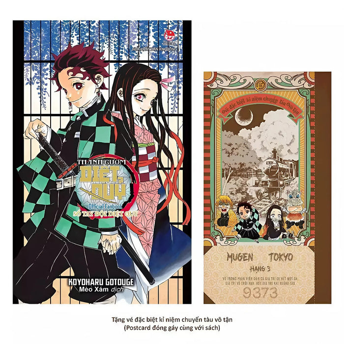 Sách - Official Fanbook Thanh Gươm Diệt Quỷ - Sổ Tay Đội Diệt Quỷ - Nxb Kim Đồng