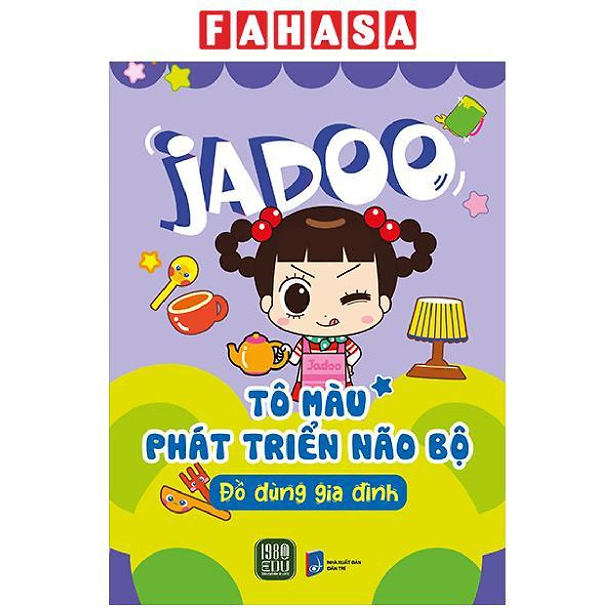 Sách - Jadoo Tô Màu Và Phát Triển Não Bộ - Đồ Dùng Gia Đình