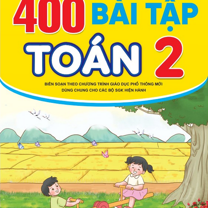 Sách - Tuyển Chọn 400 Bài Tập Toán Lớp 1- 5 (Biên Soạn Theo Chương Trình Gdpt Mới ) #Huongbook