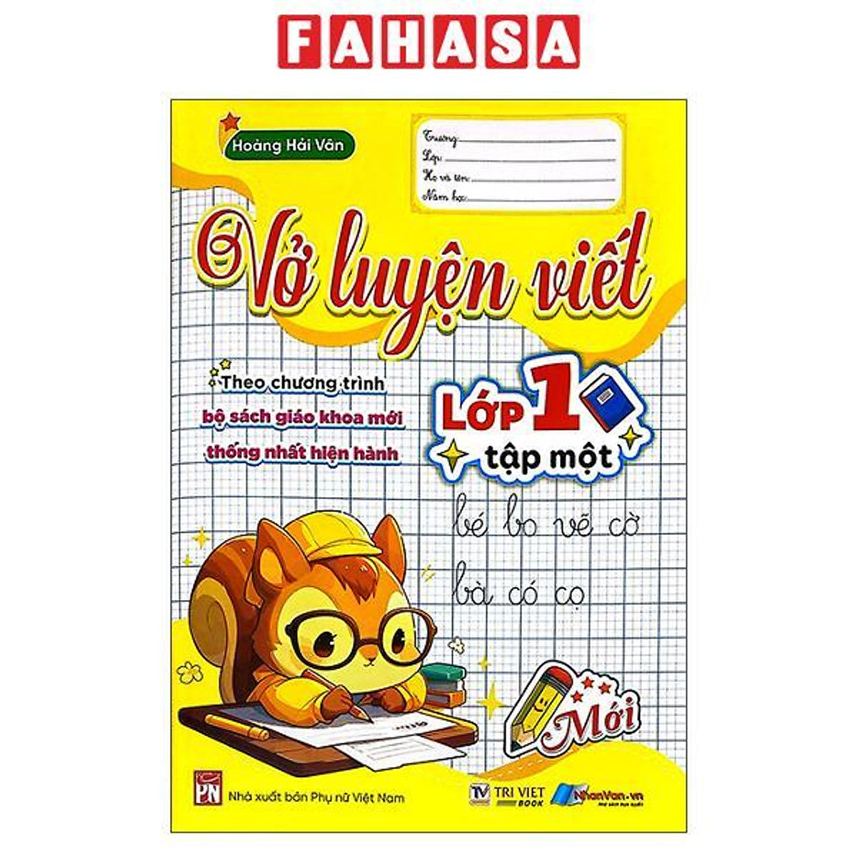 Sách - Vở Luyện Viết Lớp 1 - Tập 1