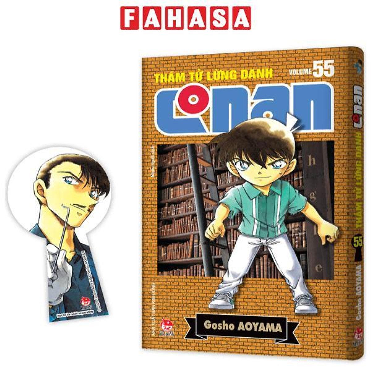 Sách - Thám Tử Lừng Danh Conan - Tập 55 - Bản Nâng Cấp - Tặng Kèm Bookmark