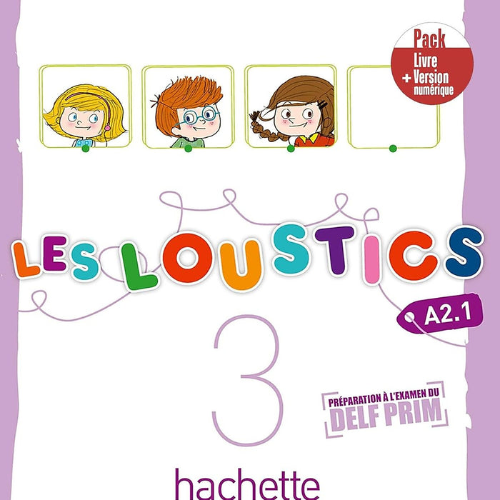 Sách Học Tiếng Pháp- Les Loustics 3 - Pack Cahier D'Activites + Version Numerique (A2.1)