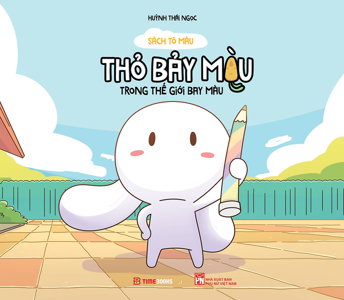 Sách Thỏ Bảy Màu Trong Thế Giới Bay Màu - Huỳnh Thái Ngọc